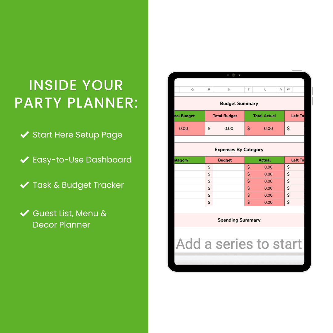 HobbyScool Party Planner Tracker Mock up 1