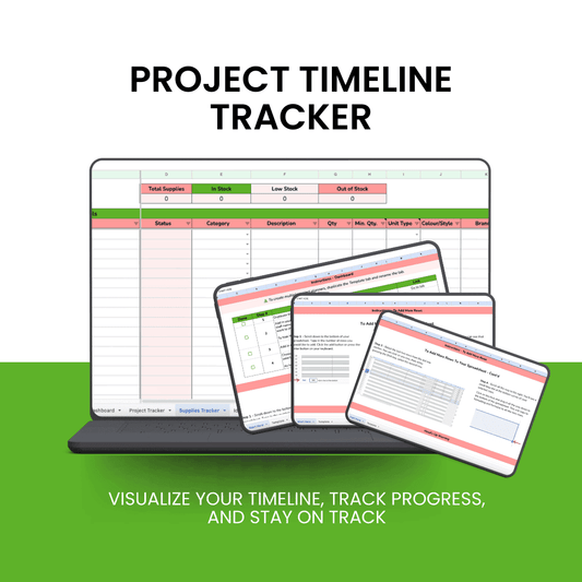 HobbyScool Project Timeline Tracker Mockup