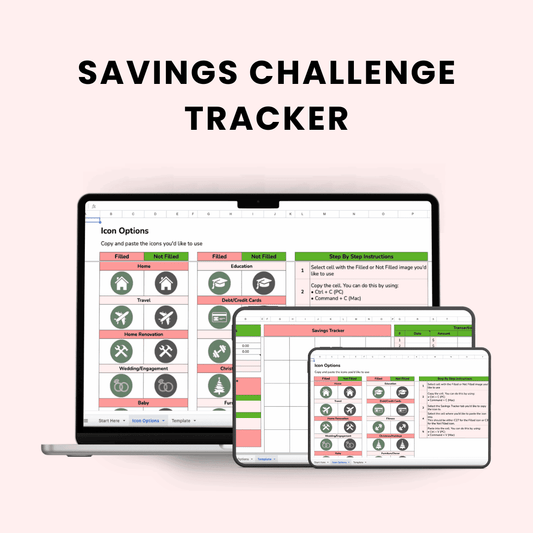HobbyScool Savings Challenge Tracker Mock up 1