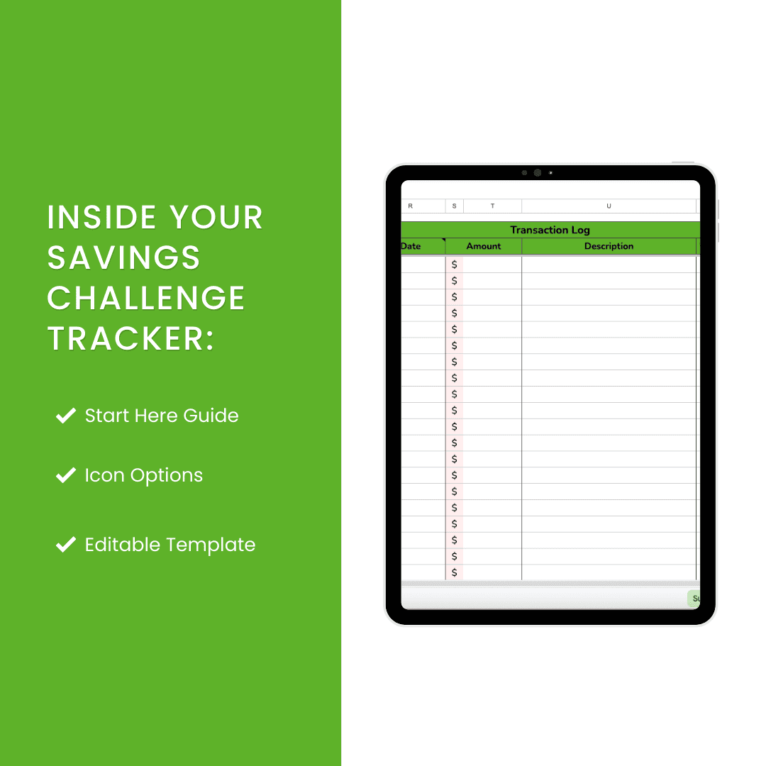 HobbyScool Savings Challenge Tracker Mock up 2