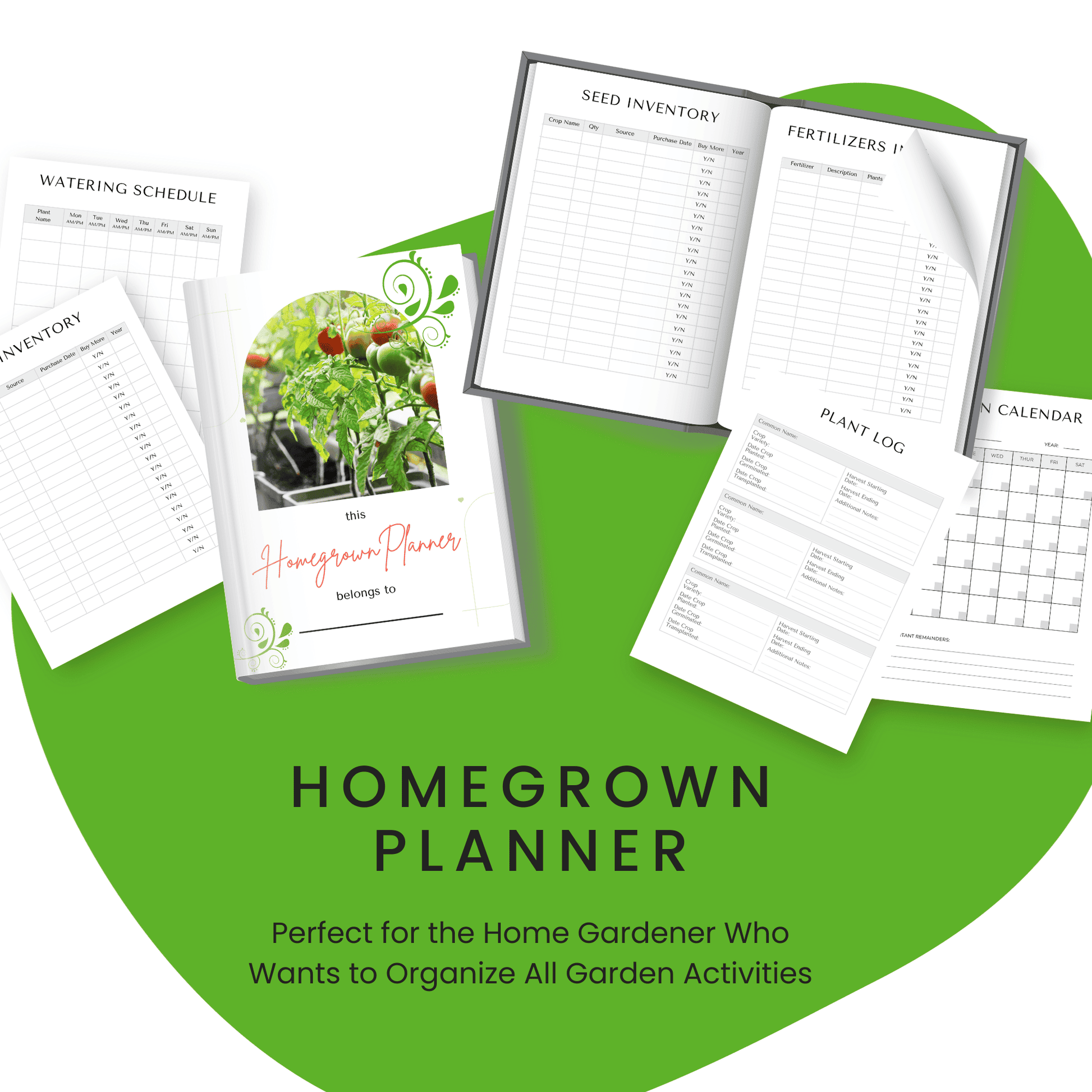 Homegrown Garden Planner HobbyScool