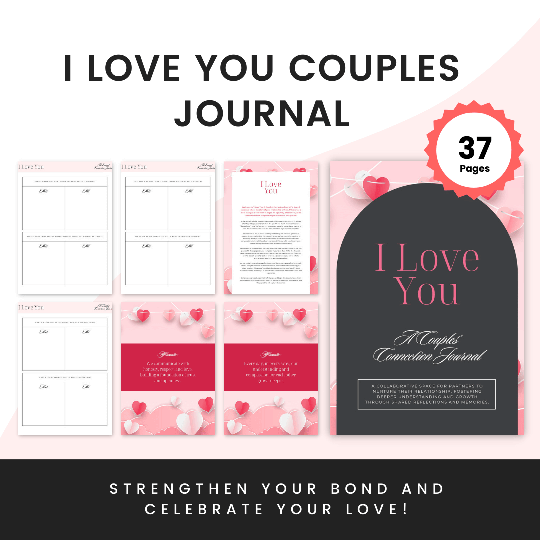 I Love You Couples Journal
