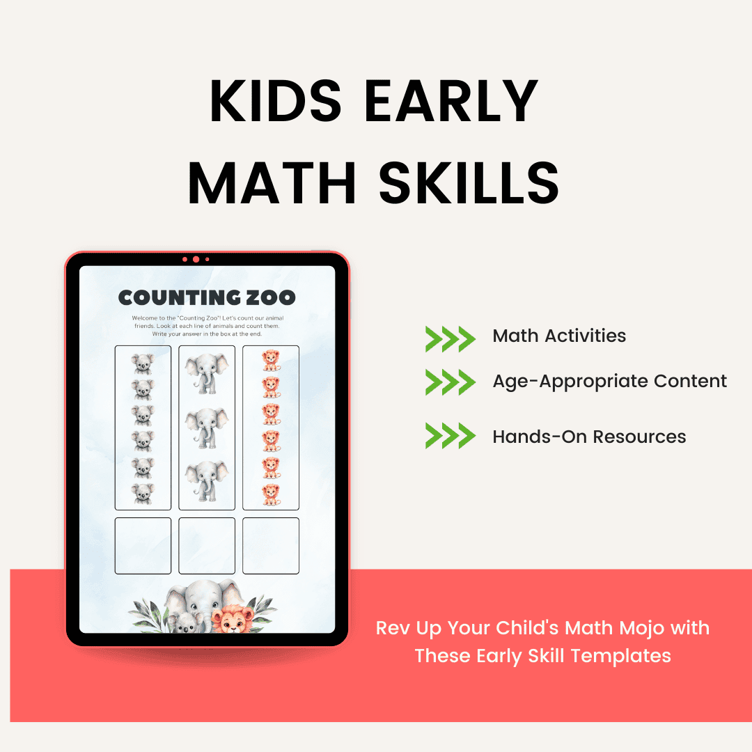 Kids Early Math Skills HobbyScool