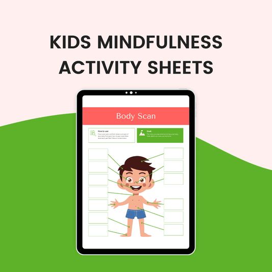 Kids Mindfulness Activity Sheets HobbyScool