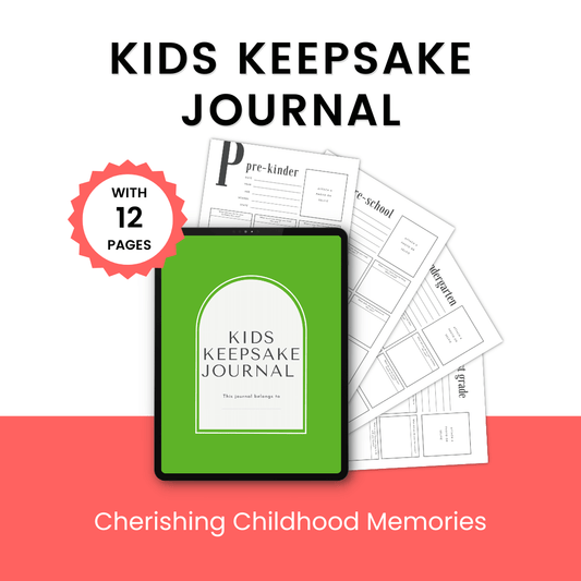 Kids Keepsake Journal