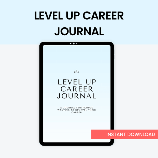 Level Up Career Journal HobbyScool