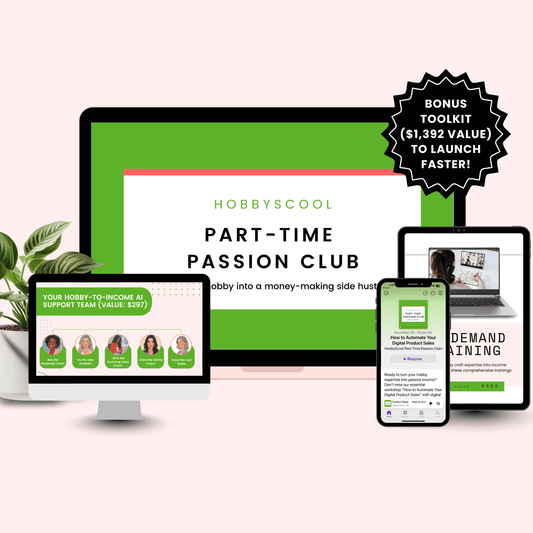 Part-Time Passion Club Mock Up