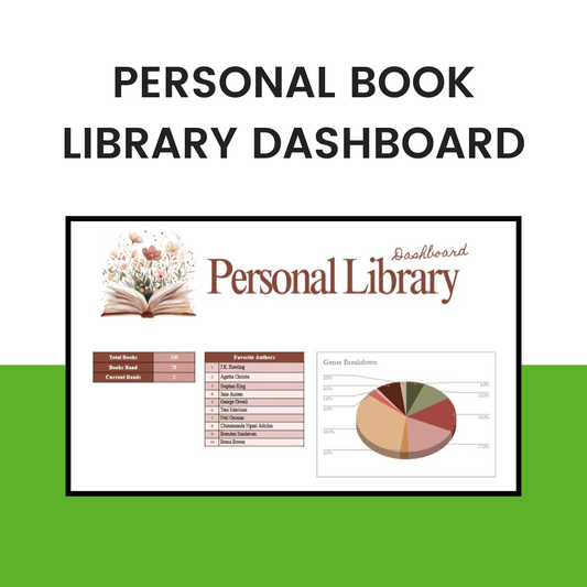 Personal Book Library Dashboard