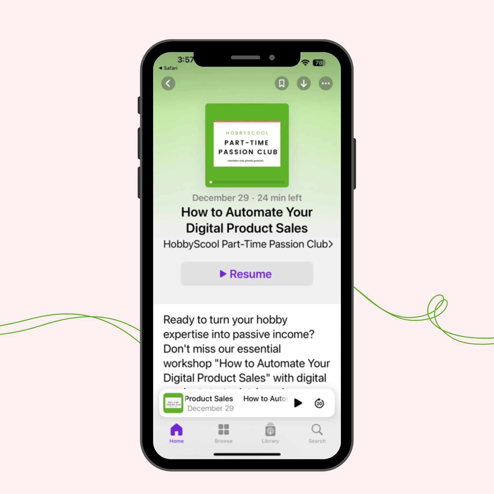 Private Podcast: Learn on the Go