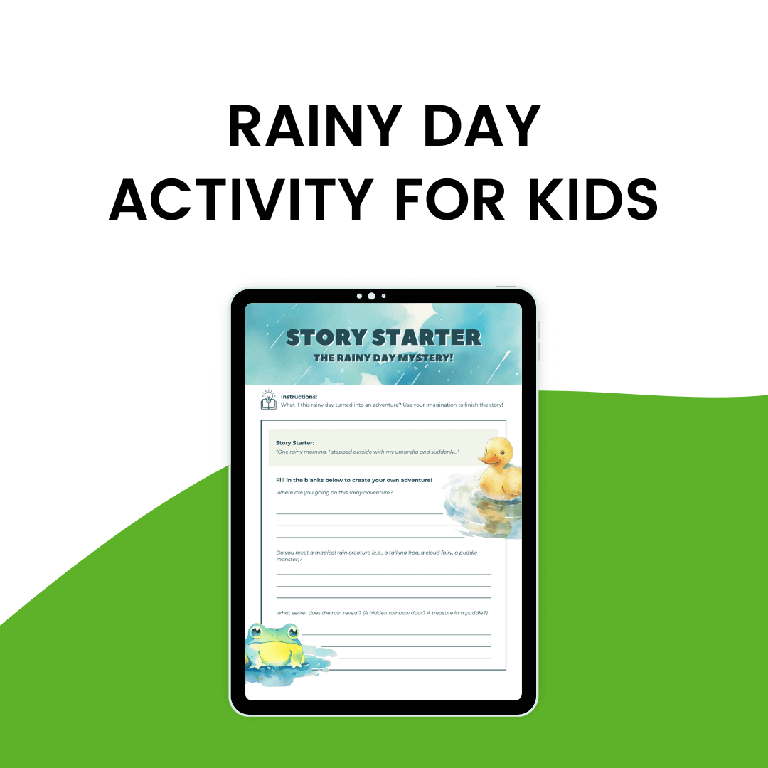 Rainy Day Activity For Kids