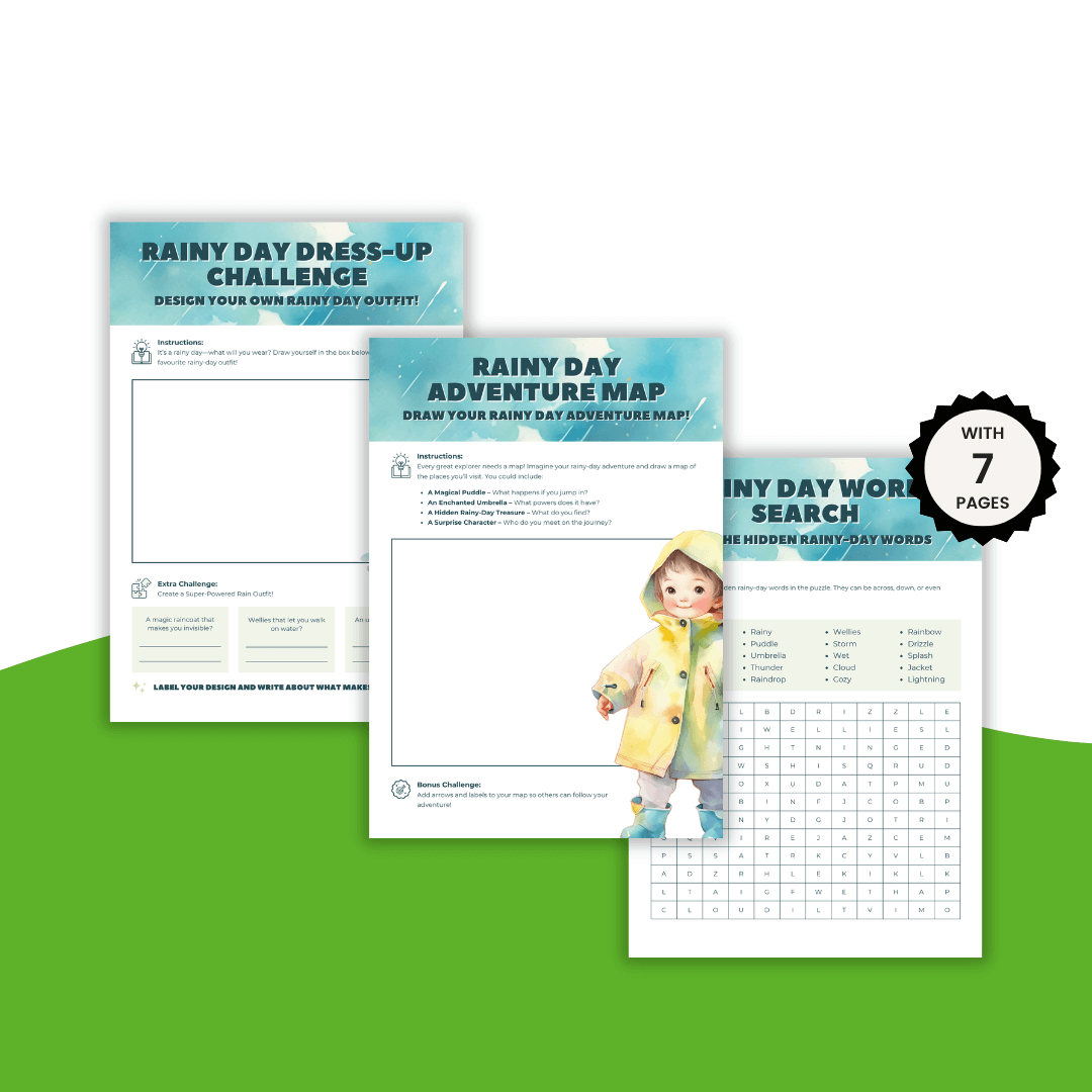 Rainy Day Activity For Kids Templates