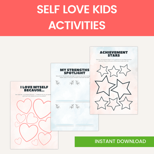 Self Love Kids Activities HobbyScool