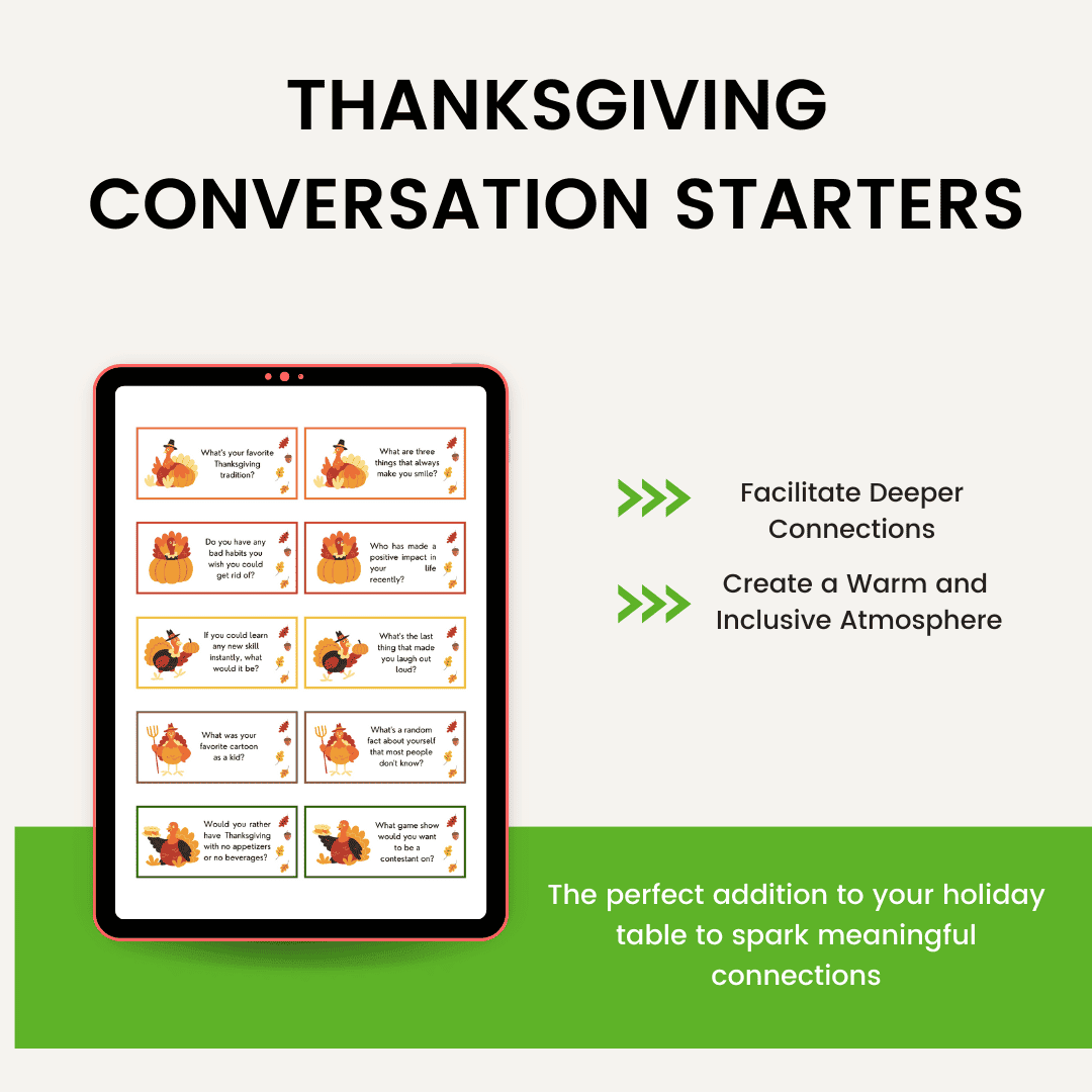 Thanksgiving Conversation Starters