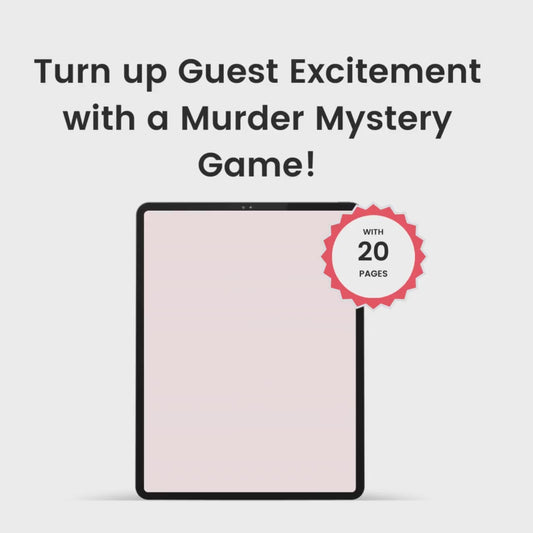 Murder Mystery Game Done For You Video