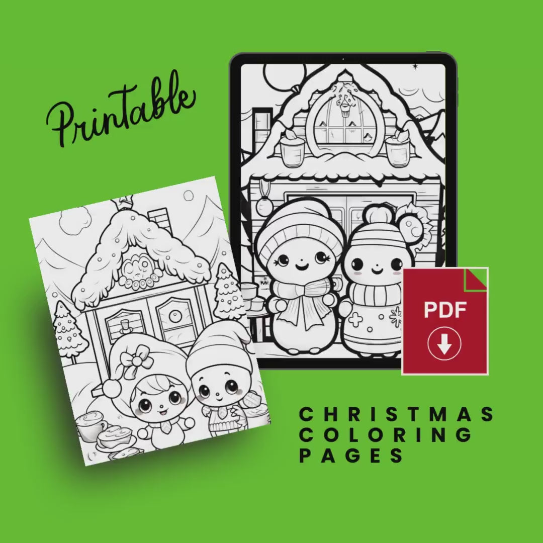 Christmas Printable Coloring Pages