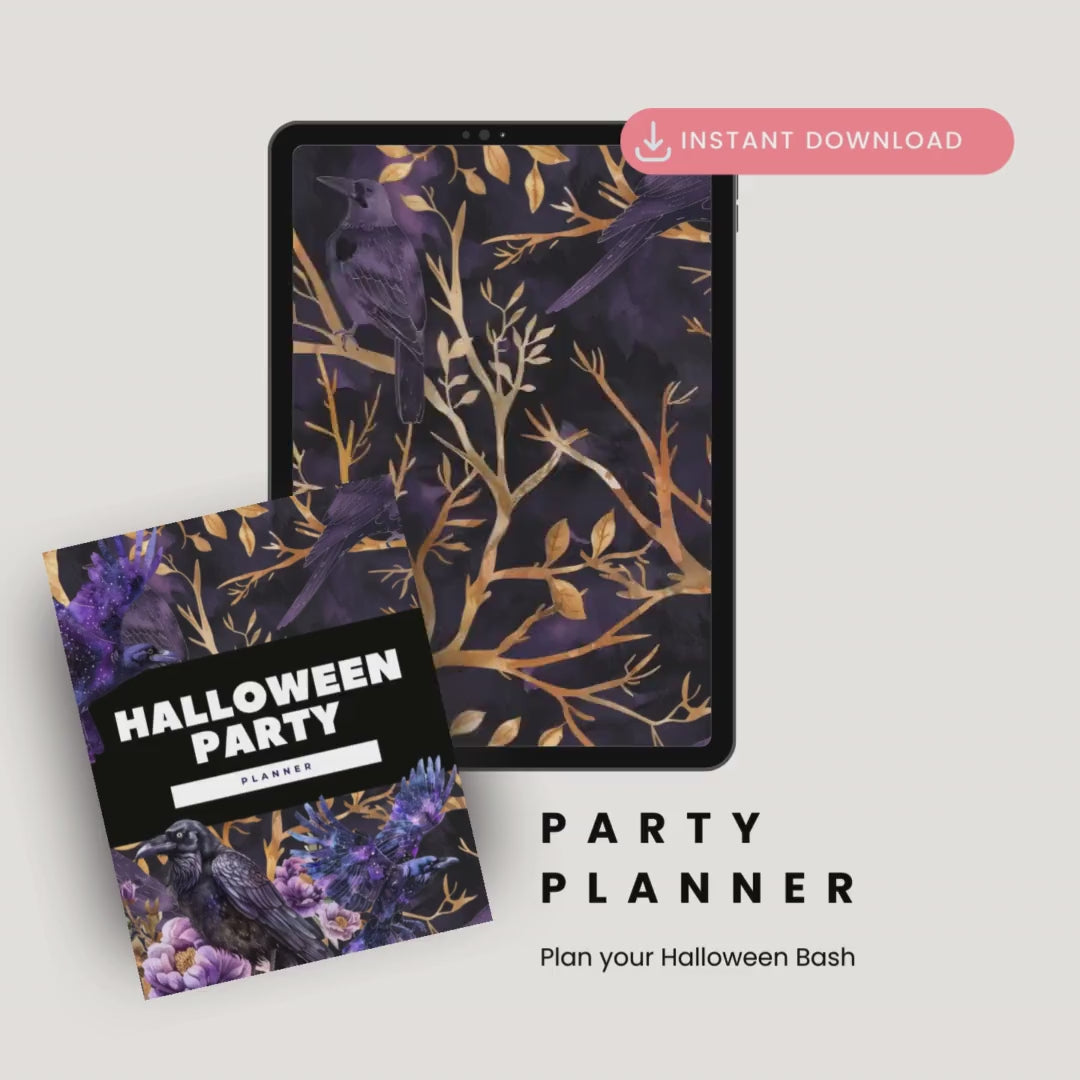 Halloween Party Planner Video 